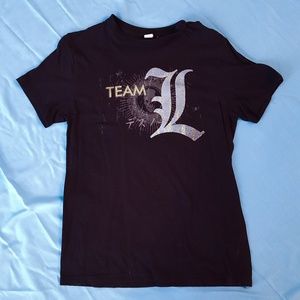 TEAM L Death Note Anime T Shirt